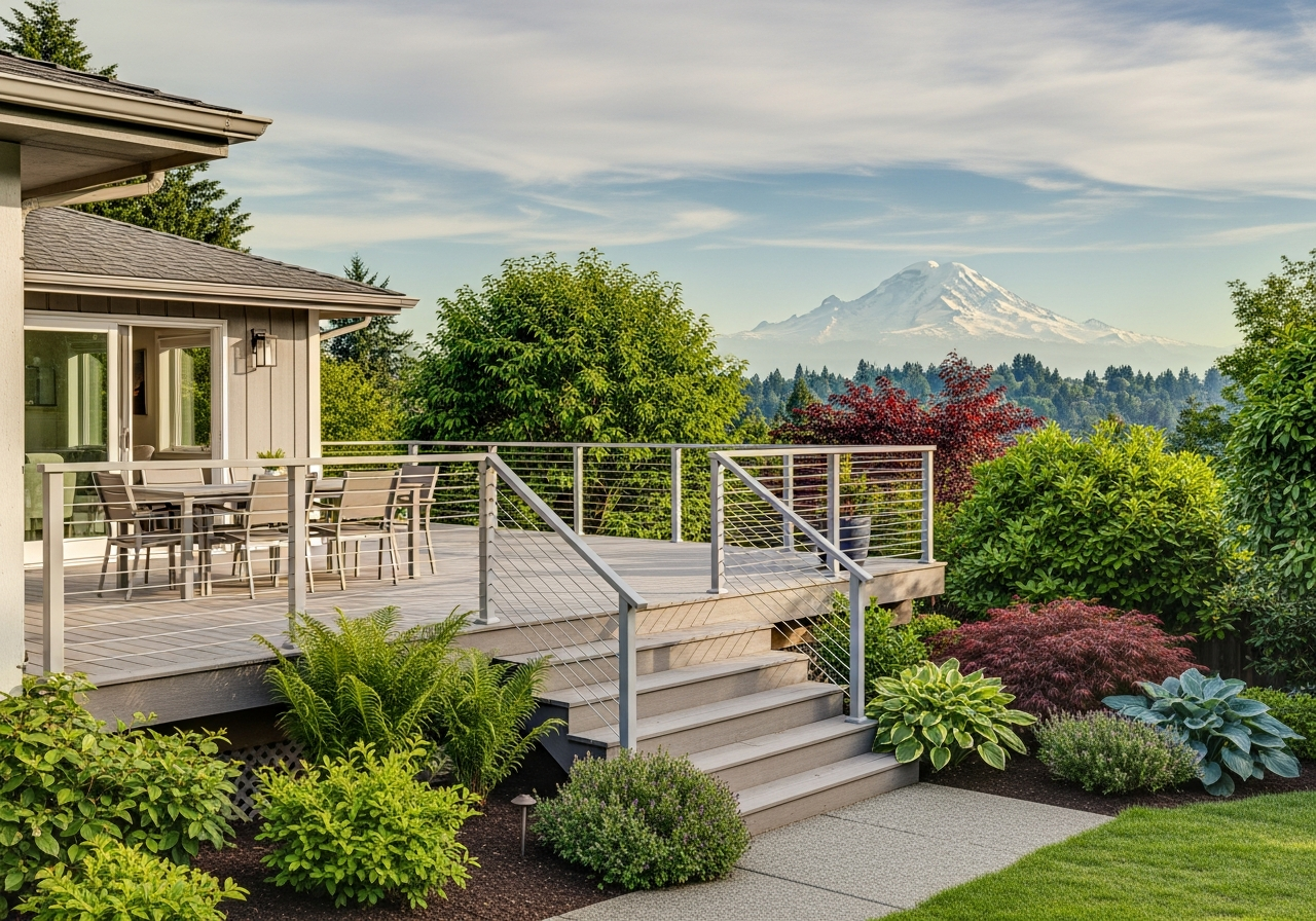 Multi-level deck project
